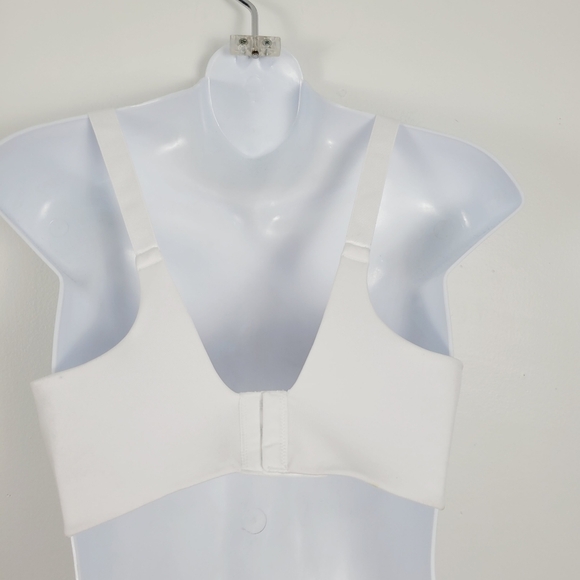 Vanity Fair Full.Coverage Beauty Back Smoothing White Bra - Picture 5 of 11